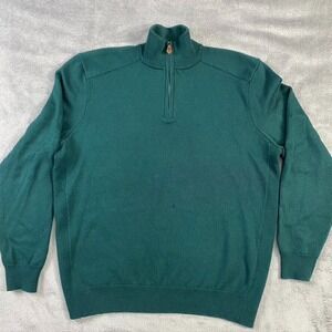 Polo Golf Ralph Lauren Sweater Pullover Men L 100% Merino Wool Golf Outdoor Hike